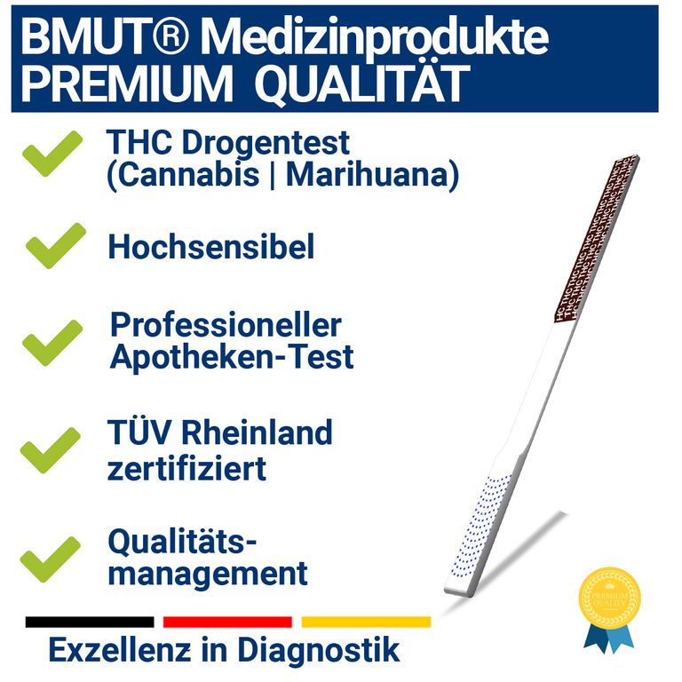 Shopapotheke BMUT THC – Drogentest Teststreifen Urin