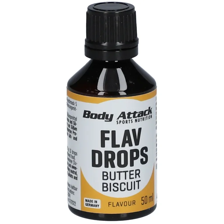 Shopapotheke Body Attack Flav Drops Butter Biscuit