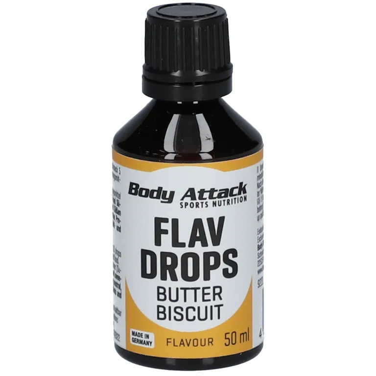 shopapotheke Body Attack Flav Drops Butter Biscuit