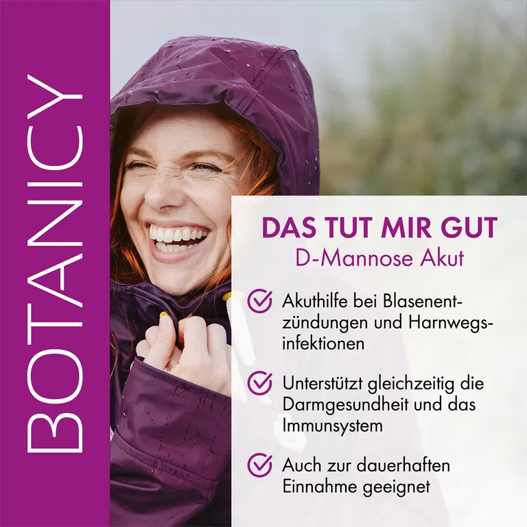 Shopapotheke BOTANICY D-Mannose Akut