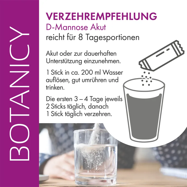 Shopapotheke BOTANICY D-Mannose Akut
