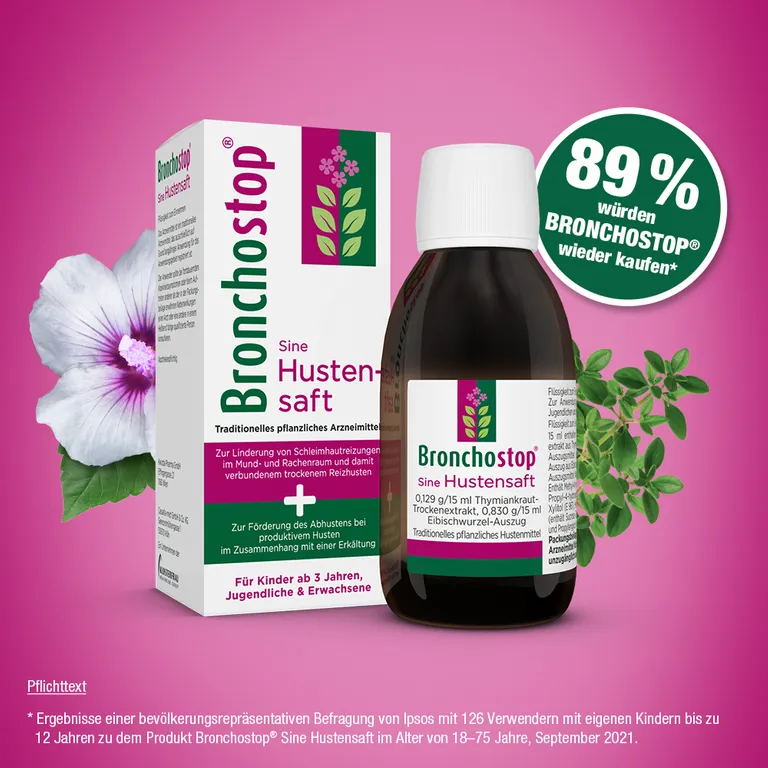 Shopapotheke Bronchostop® Sine Hustensaft