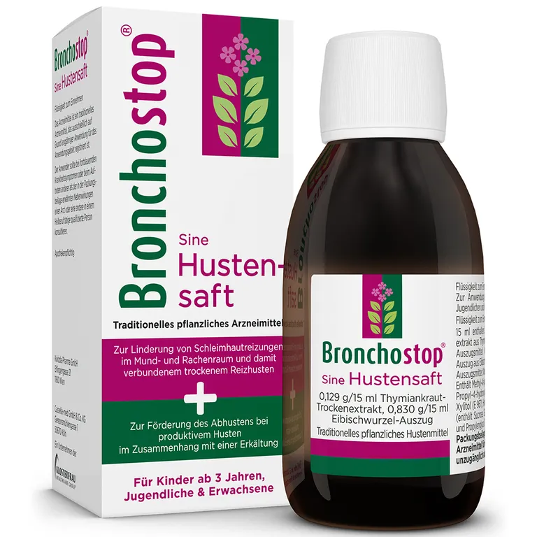 shopapotheke Bronchostop® Sine Hustensaft