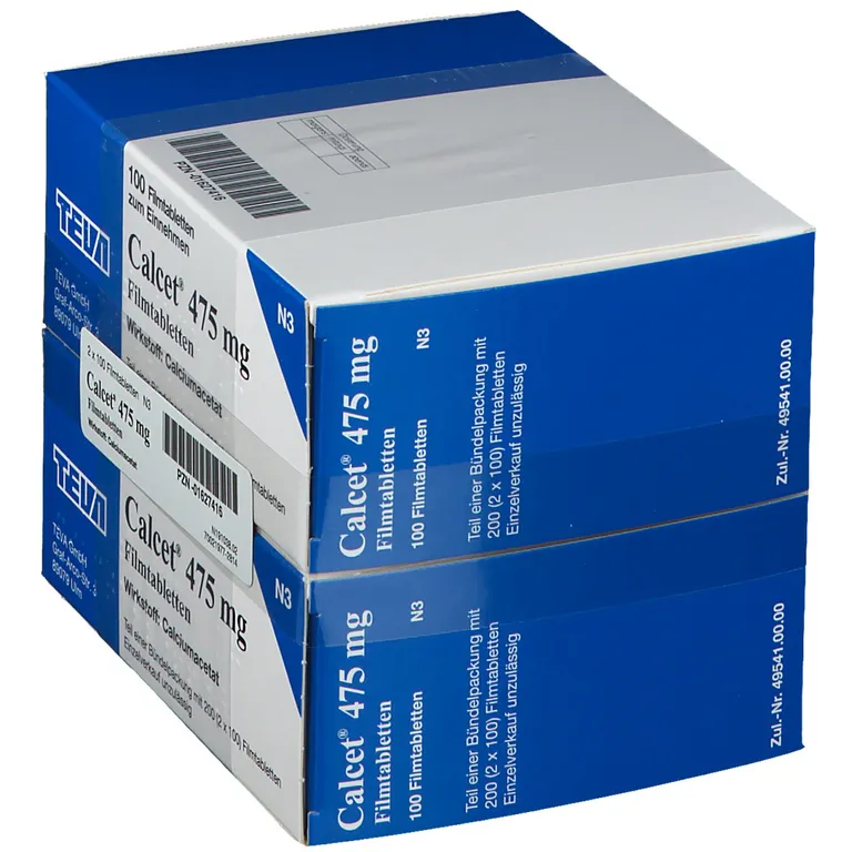 Shopapotheke Calcet® 475 Mg Filmtabletten