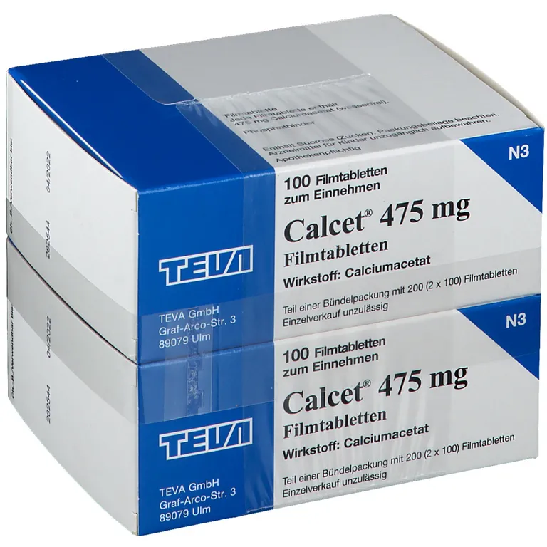 Shopapotheke Calcet® 475 Mg Filmtabletten