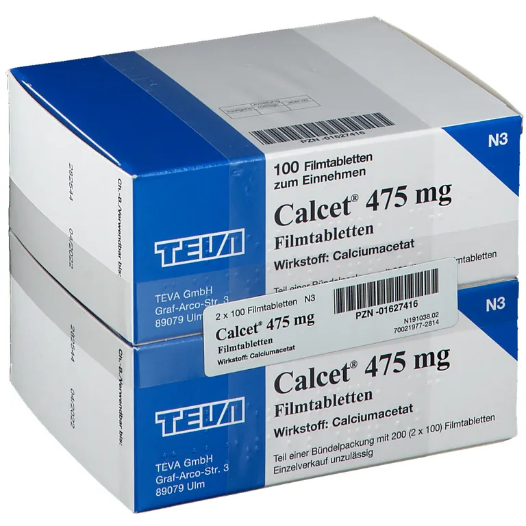 shopapotheke Calcet® 475 mg Filmtabletten