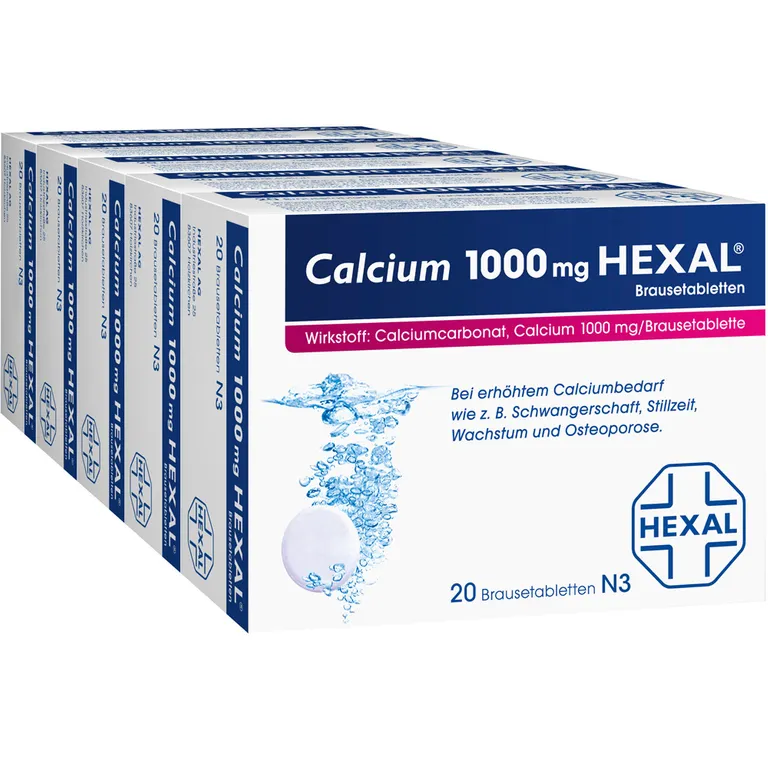 shopapotheke Calcium 1000 mg HEXAL®