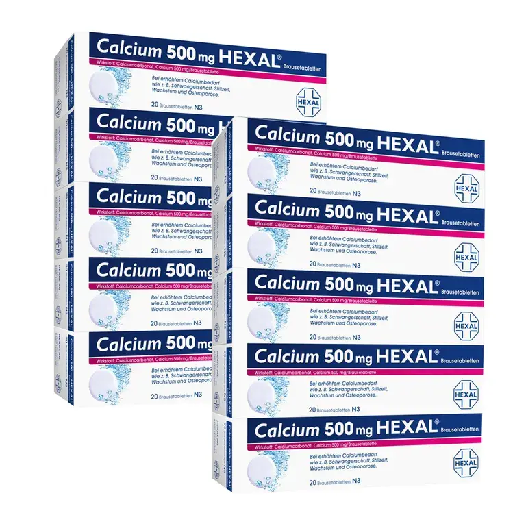 shopapotheke Calcium 500 mg HEXAL®
