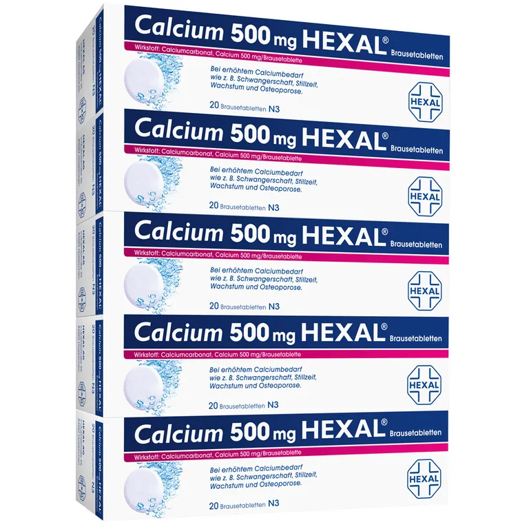 shopapotheke Calcium 500 mg HEXAL®