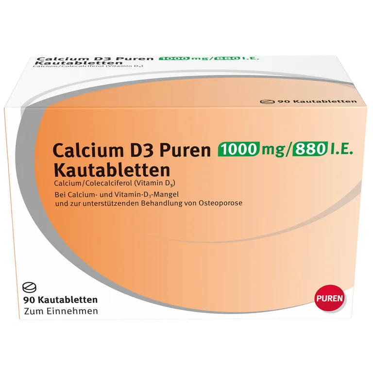 shopapotheke Calcium D3 Puren 1000 mg / 880 I.E