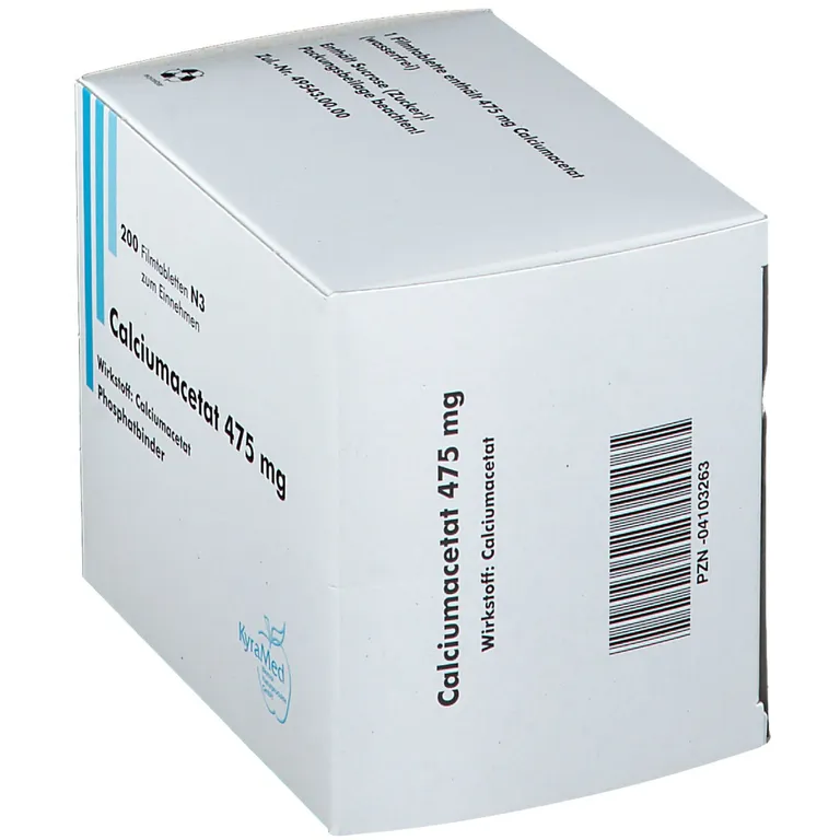 Shopapotheke Calciumacetat 475 Mg Filmtabletten