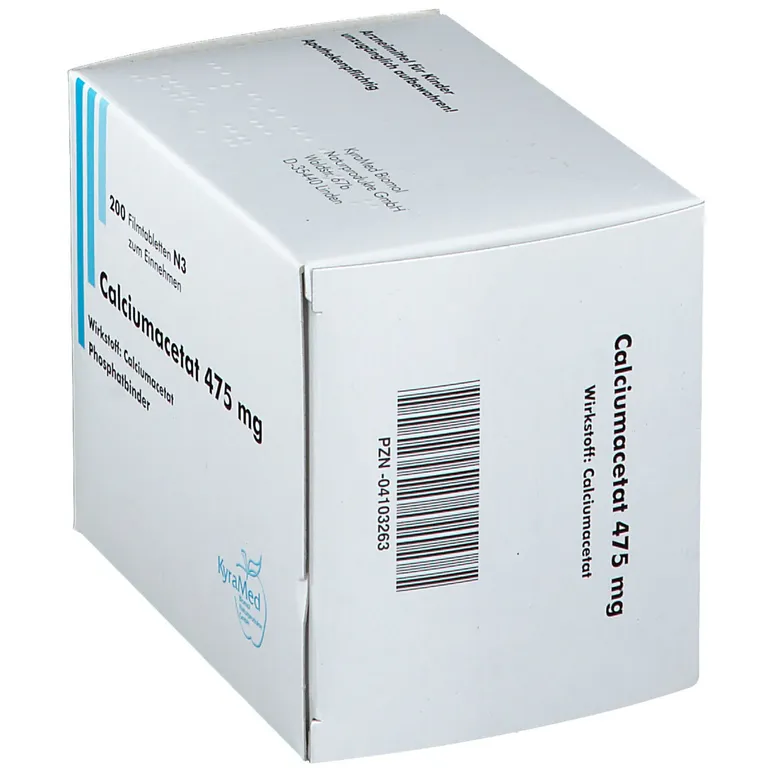 Shopapotheke Calciumacetat 475 Mg Filmtabletten