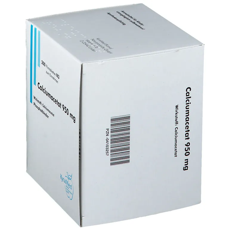 Shopapotheke Calciumacetat 950 Mg Filmtabletten