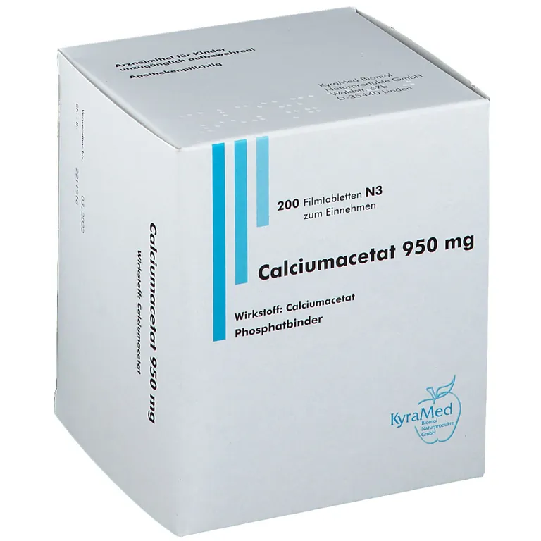 shopapotheke Calciumacetat 950 mg Filmtabletten