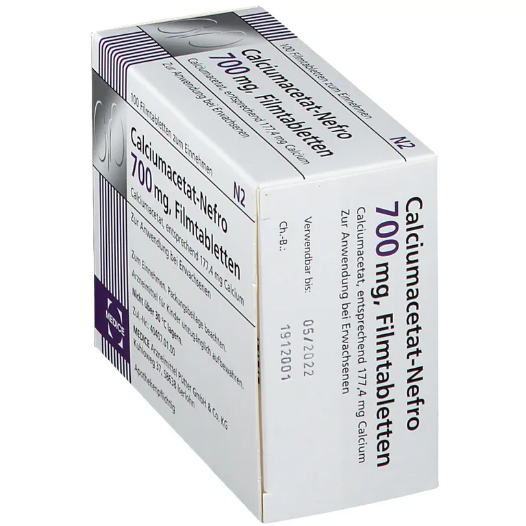 Shopapotheke Calciumacetat-Nefro 700 Mg