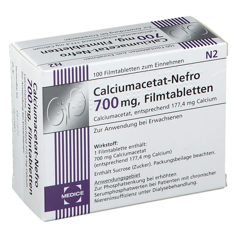 Shopapotheke Calciumacetat-Nefro 700 Mg