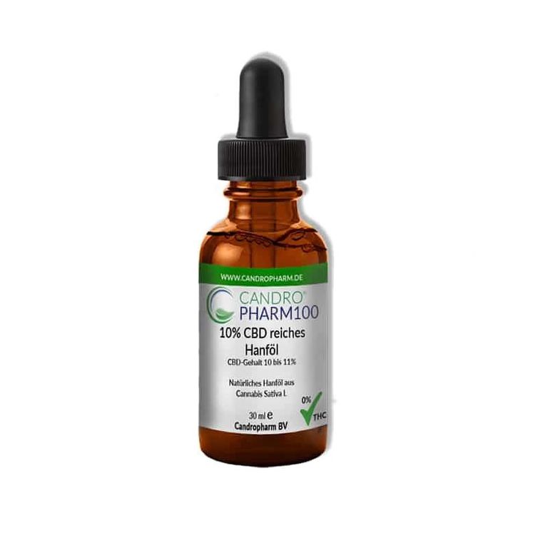 shopapotheke Candropharm100 10% CBD reiches Hanföl