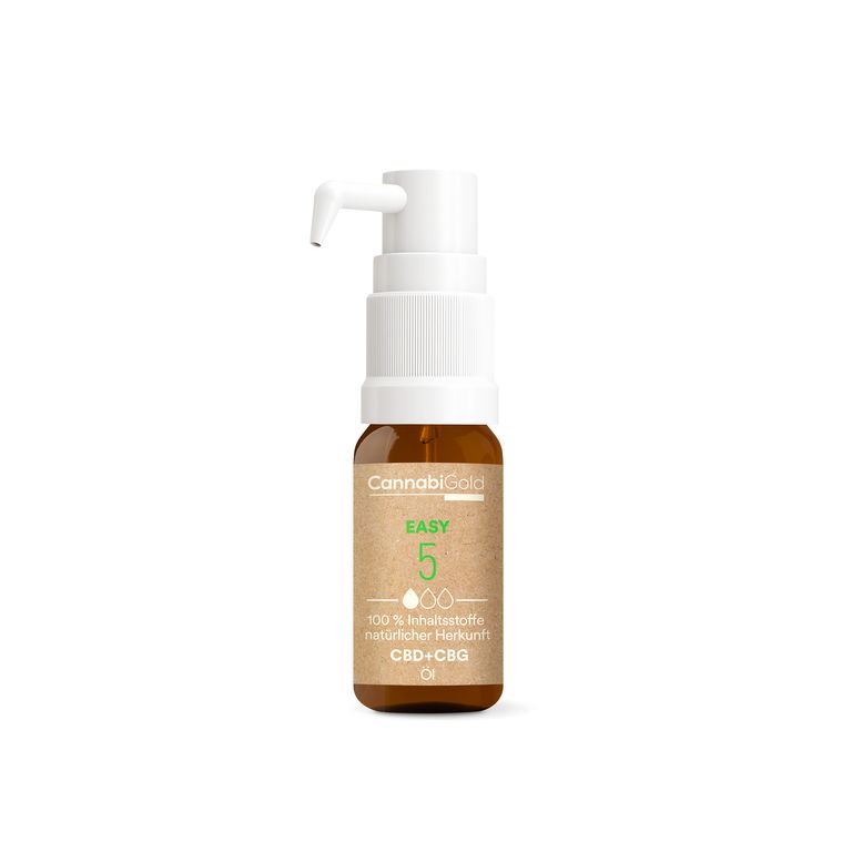 Shopapotheke CannabiGold® Easy 5 CBD- Und CBG-Öl