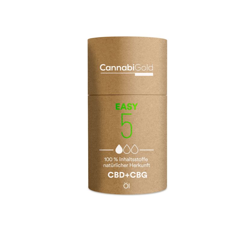 Shopapotheke CannabiGold® Easy 5 CBD- Und CBG-Öl