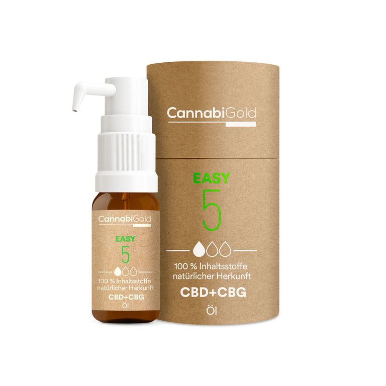 shopapotheke CannabiGold® Easy 5 CBD- und CBG-Öl