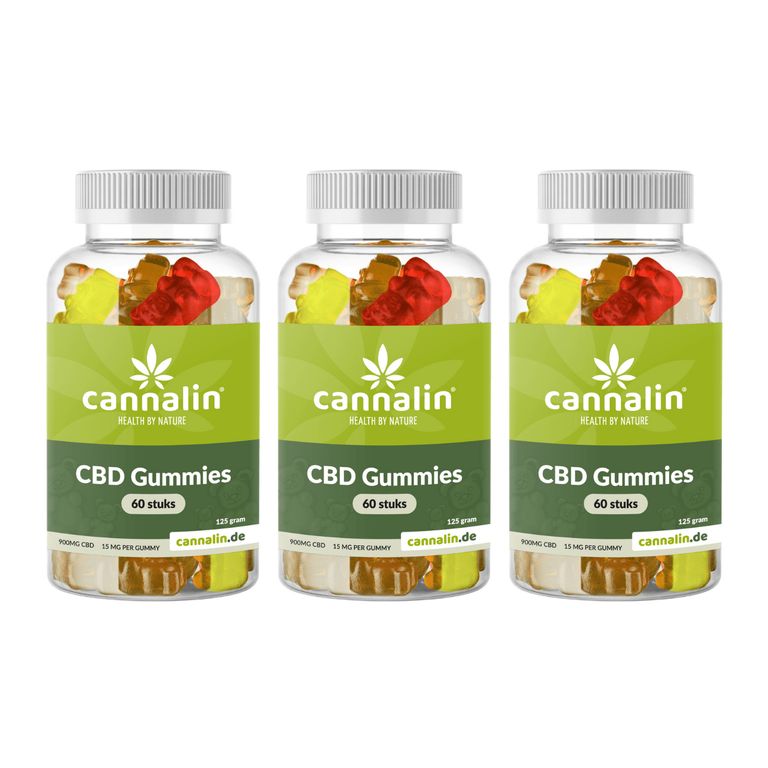 shopapotheke Cannalin - 3x CBD Gummies 15 mg