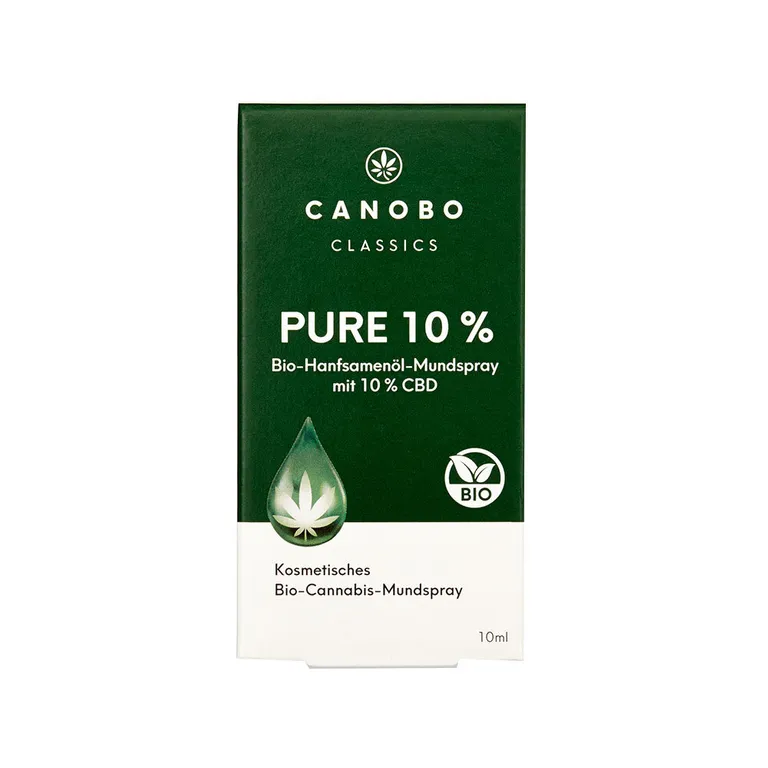Shopapotheke CANOBO PURE 10% Bio CBD Mundspray