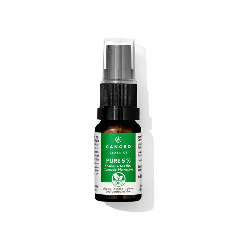 Shopapotheke CANOBO PURE 5% Bio CBD Mundspray