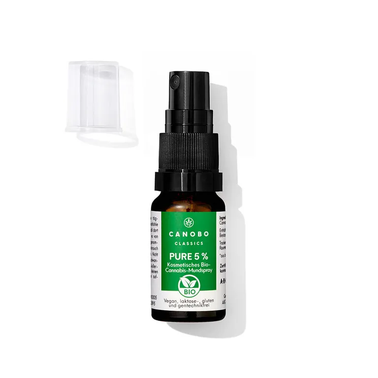 Shopapotheke CANOBO PURE 5% Bio CBD Mundspray