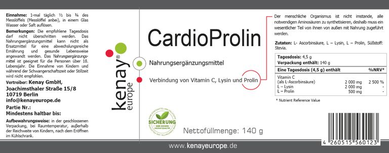 Shopapotheke CardioProlin KENAY®