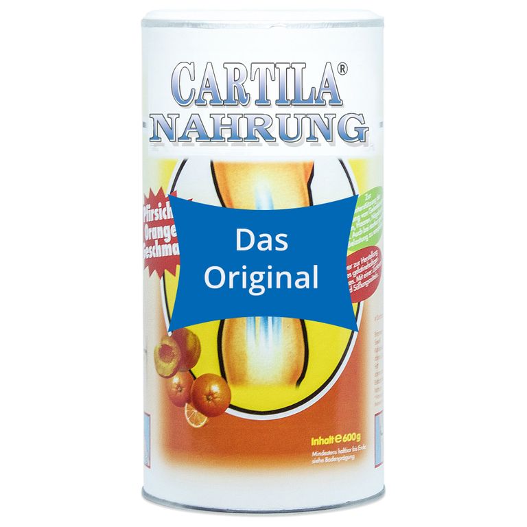 shopapotheke Cartila® Nahrung - Pfirsich/Orange