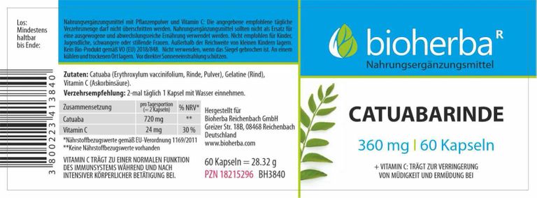 Shopapotheke Catuabarinde Kapseln