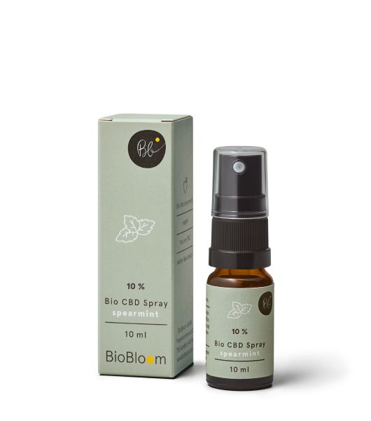shopapotheke CBD Öl 10% Bio mit Spray - spearmint