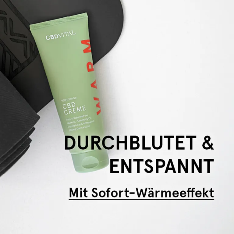 Shopapotheke CBD VITAL Wärmende CBD Creme