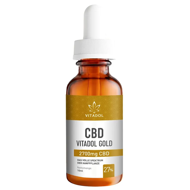 Shopapotheke CBD27% Bio Hanfextrakt Öl - Vitadol Gold