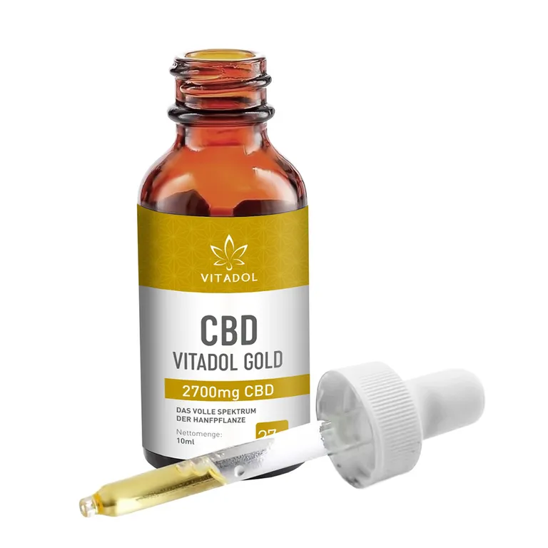 Shopapotheke CBD27% Bio Hanfextrakt Öl - Vitadol Gold