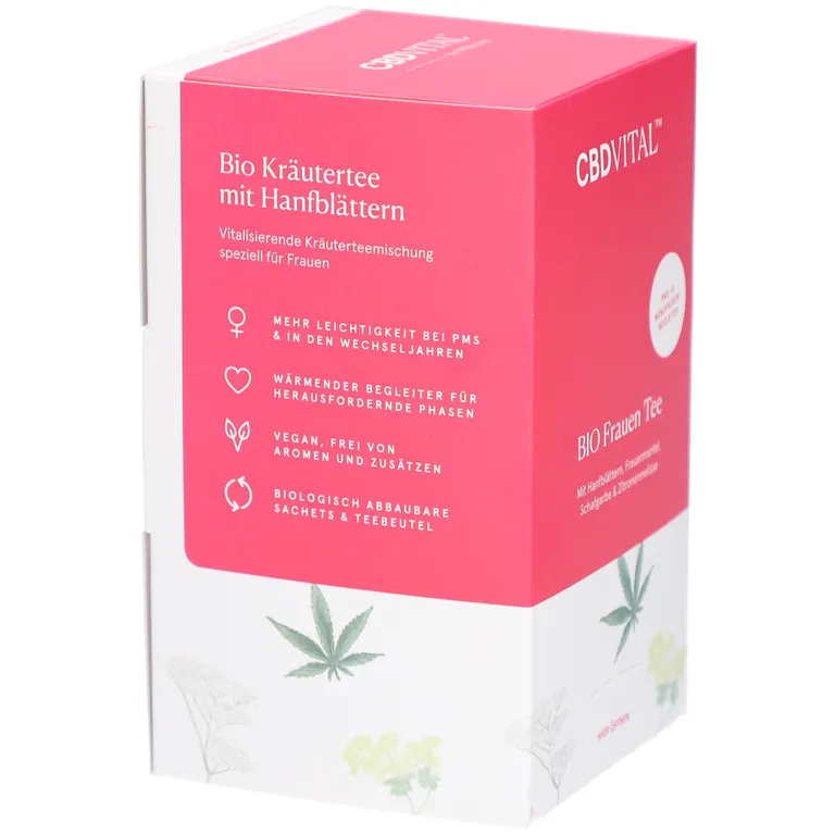 Shopapotheke CBDVITAL Bio Frauen Tee