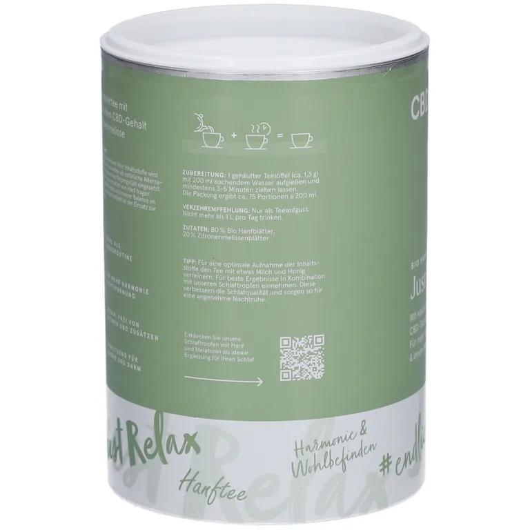 Shopapotheke CBDVITAL Bio Hanftee Just Relax