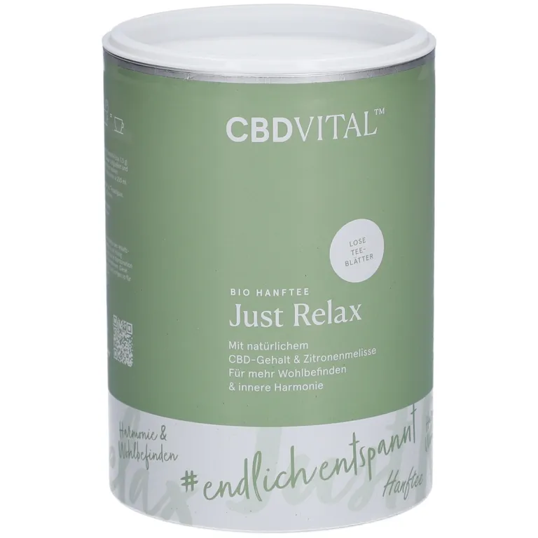 Shopapotheke CBDVITAL Bio Hanftee Just Relax