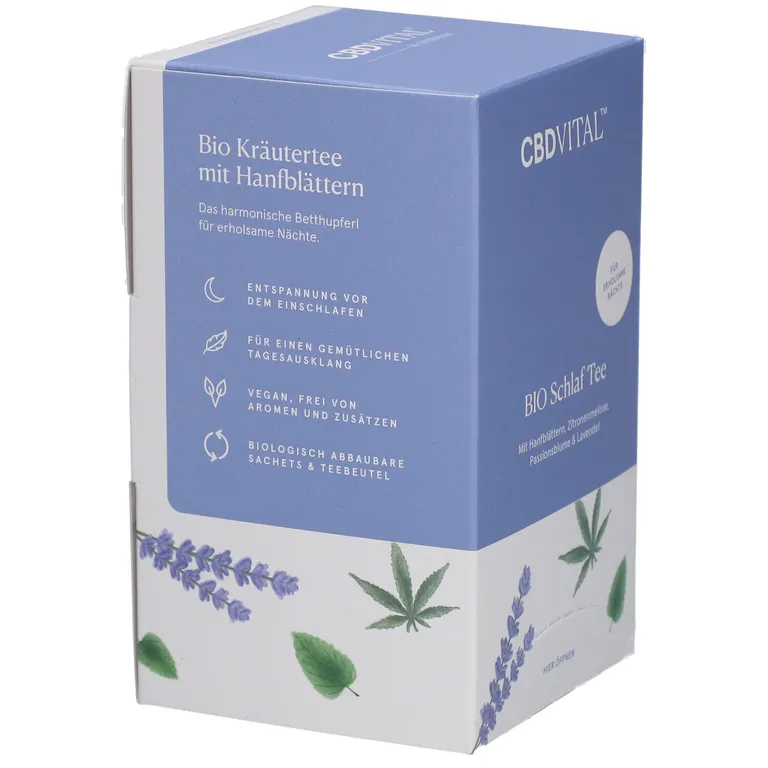 Shopapotheke CBDVITAL Bio Schlaf Tee