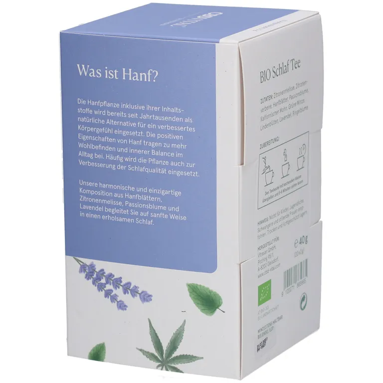 Shopapotheke CBDVITAL Bio Schlaf Tee