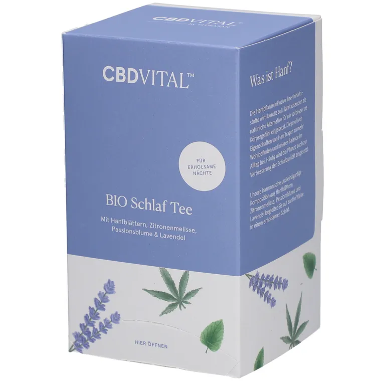 shopapotheke CBDVITAL Bio Schlaf Tee