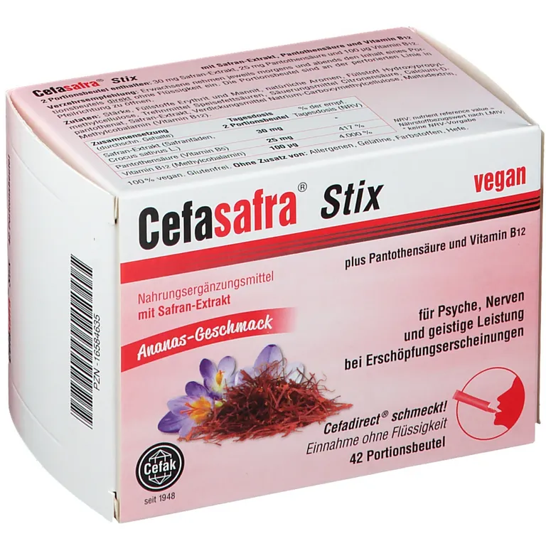 Shopapotheke Cefasafra® Stix