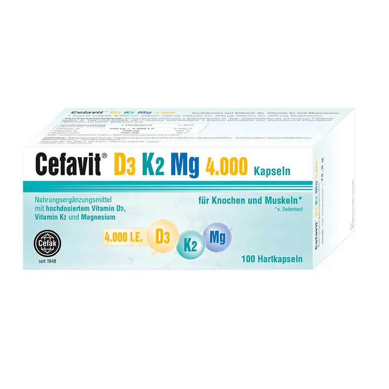 shopapotheke Cefavit® D3 K2 Mg 4.000