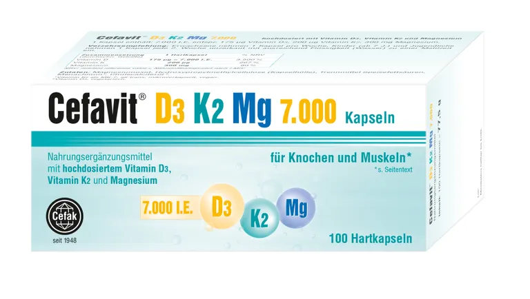 shopapotheke Cefavit® D3 K2 Mg 7.000