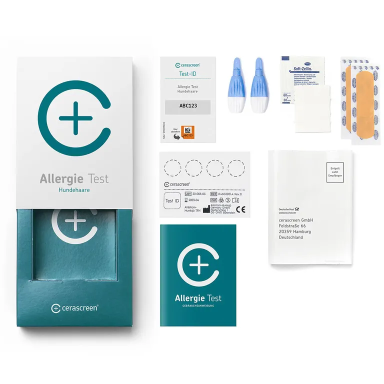 Shopapotheke Cerascreen® Allergie Test Hundehaare