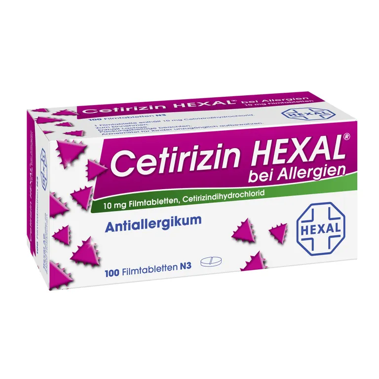 Shopapotheke Cetirizin HEXAL® Bei Allergien 10 Mg