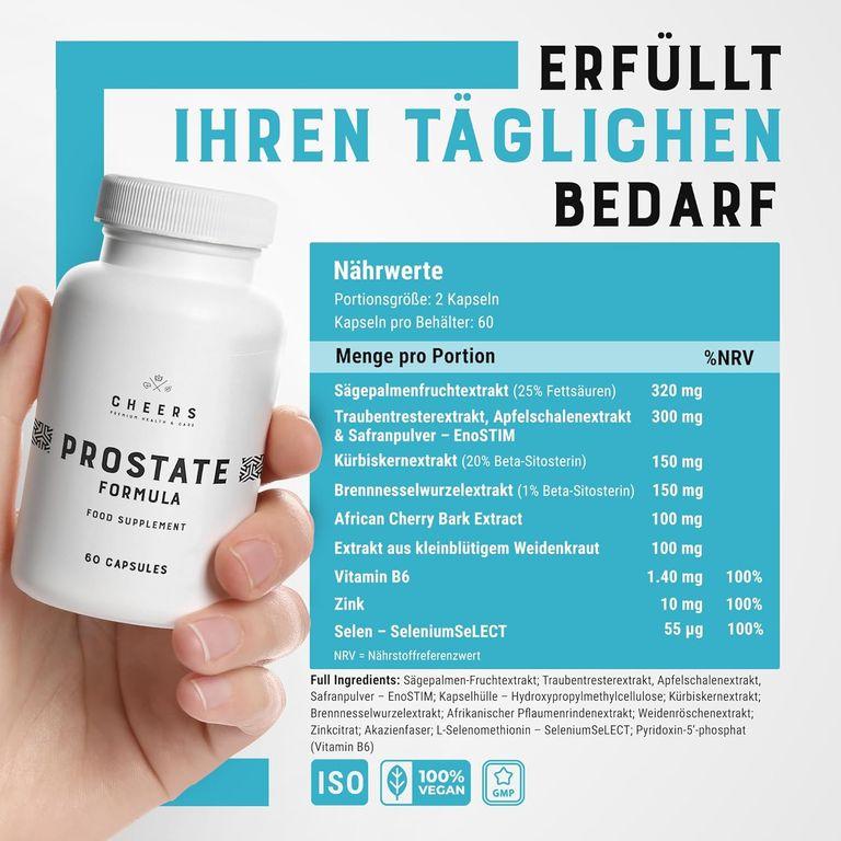 Shopapotheke CHEERS – Prostata Formel
