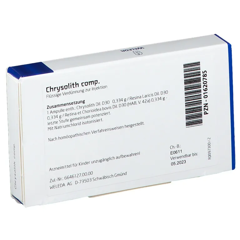 Shopapotheke Chrysolith Comp. Ampullen