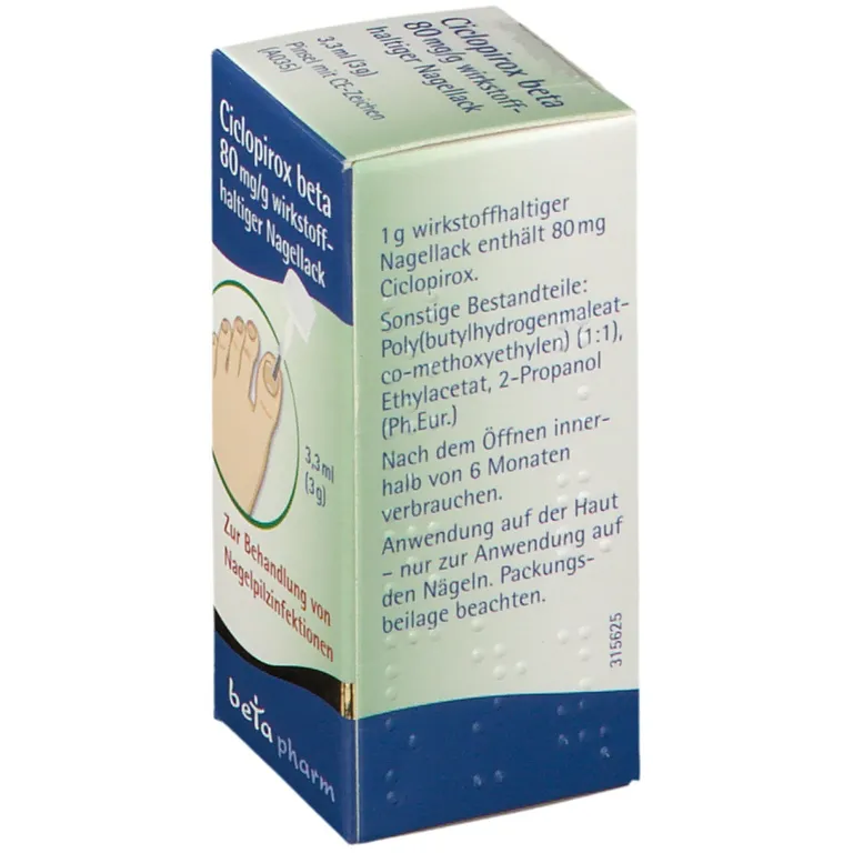 Shopapotheke Ciclopirox Beta 80 Mg/g