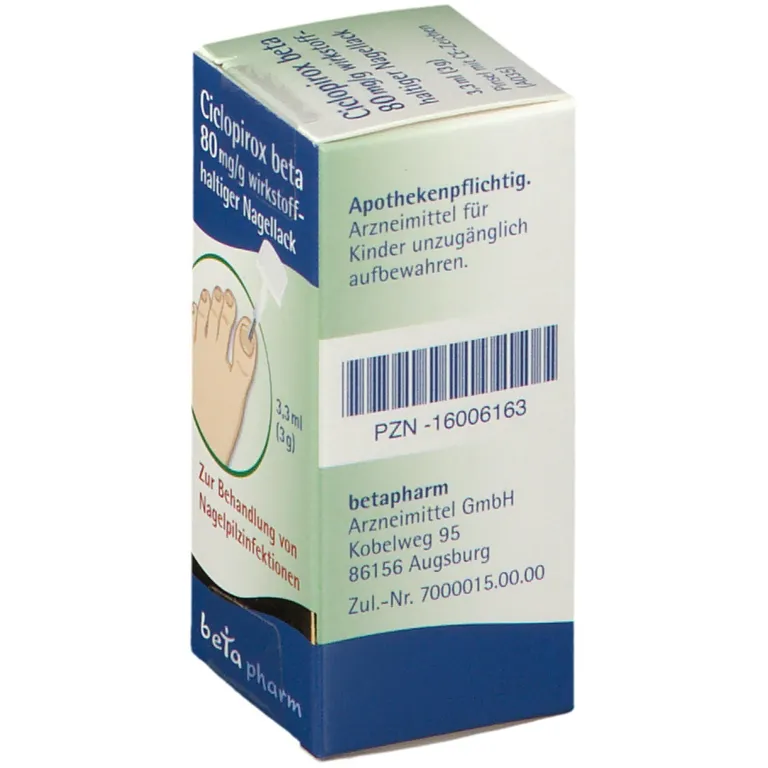 Shopapotheke Ciclopirox Beta 80 Mg/g